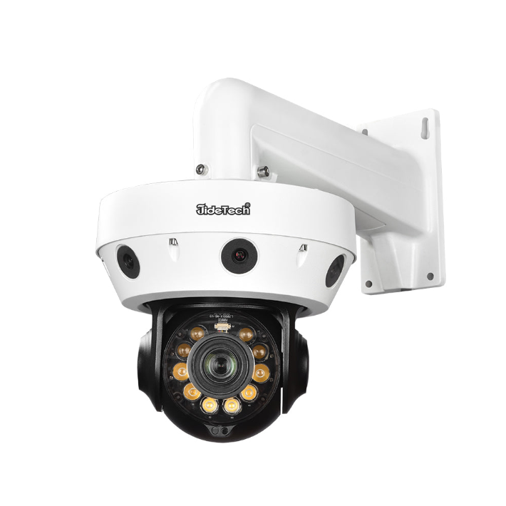 JideTech 25MP(5*5MP) Panoramic Smart Linkage Multi-tasking High speed PTZ Camera(P23)