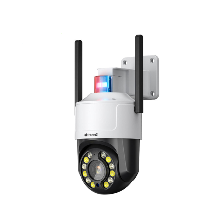 JideTech 3.5inch 5X Zoom WiFi (Red & Blue Alert ) PTZ Camera (Q6-5X-8MPW)