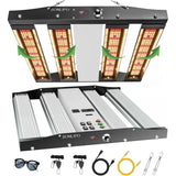 Sonlipo SPC2500 LED Grow Lights, 3 Type of Full Spectrum Grow Light 250W, 4x4 ft Coverage with 1220 LEDs
