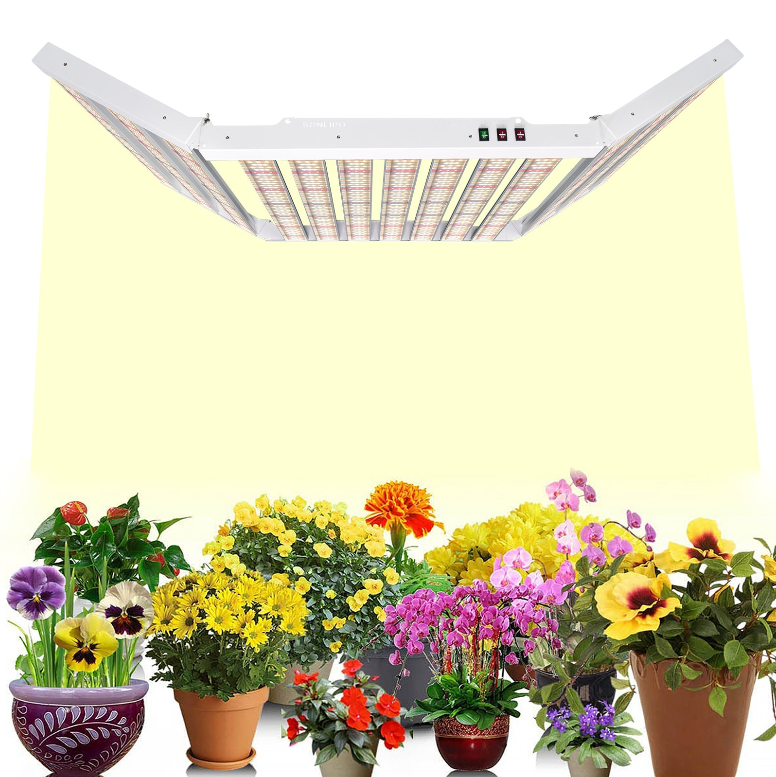 Sonlipo SFP6000 LED Grow Light 600W 6x6ft Coverage, 1911pcs Diodes Sunlike Full Spectrum Veg Bloom Switch Growing Lamps