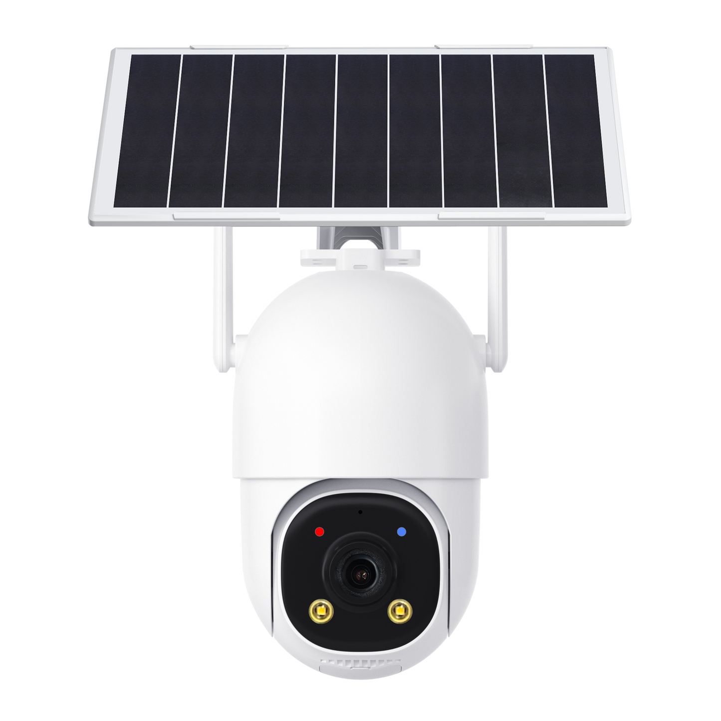 JideTech 3MP Solar 4G LTE Security Camera Outdoor, Always-On Video AOV PTZ Camera (D4-3MP4G