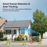 JideTech 5MP POE Camera Humanoid Detection PTZ Camera (P5-5X-5MP )