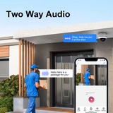 JideTech 5MP POE Camera Humanoid Detection PTZ Camera (P5-5X-5MP )