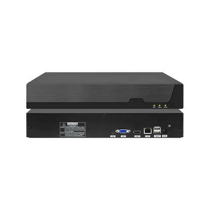 JideTech 36CH 8MP NVR Network Video Recorder Support 2HDD(MN3236B)