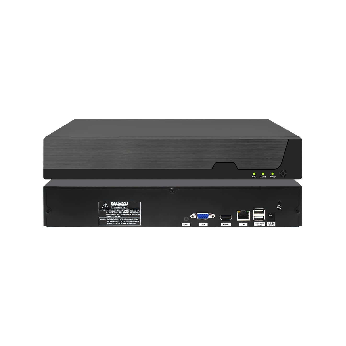 JideTech 20CH 8MP NVR Network Video Recorder Support 1HDD(MN3120B)