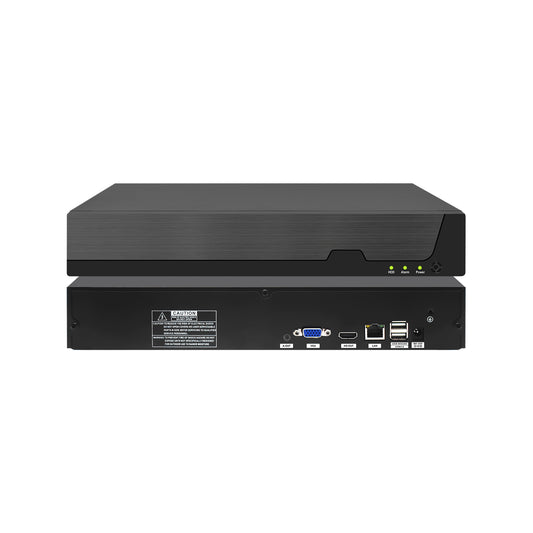 JideTech 20CH 8MP NVR Network Video Recorder Support 1HDD(MN3120B)