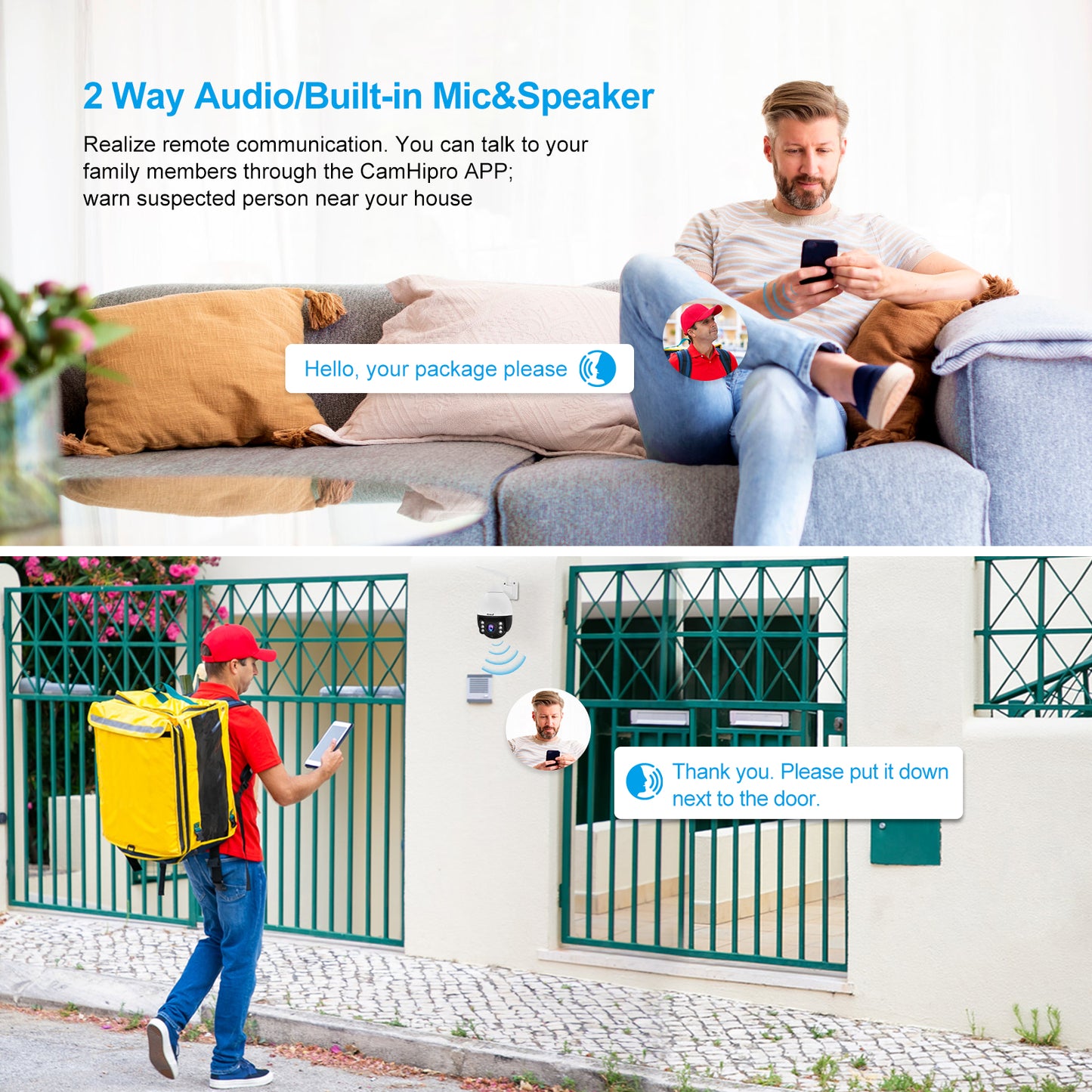 JideTech WiFi PTZ Camera 5MP 5X Optical Zoom (P3-5X-5MPW)