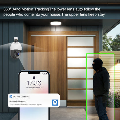 JideTech 20X 5MP Dual Lens High speed PTZ Camera (P25-20X-5MP)