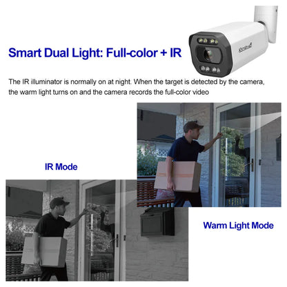 JideTech 5X 4MP/5MP/8MP/12MP Motorized Zoom Lens Bullet IP Cameras (BC2V-4MP)