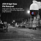 JideTech POE 5MP 20X Auto Tracking PTZ IP Security Camera (P2-20X-5MP)