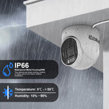 JideTech 8MP Fixed Dome IP Camera Seetong App (DM05-8MP)