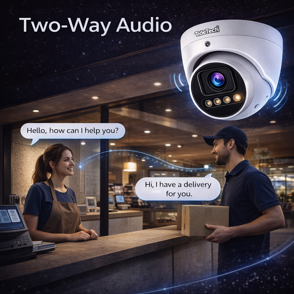 JideTech 4MP/8MP Wise-ISP PoE IP Dome Camera (DM15)