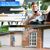 JideTech 5X 5MP Wi-Fi 2.5-inch Metal PTZ Camera (P1 Plus-5X-5MPWB)