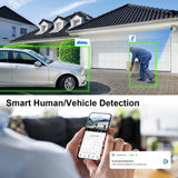 JideTech 8MP Fixed Dome IP Camera Seetong App (DM05-8MP)