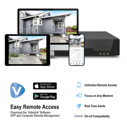 JideTech 16CH PoE Network Video Recorder (MN6116-P )