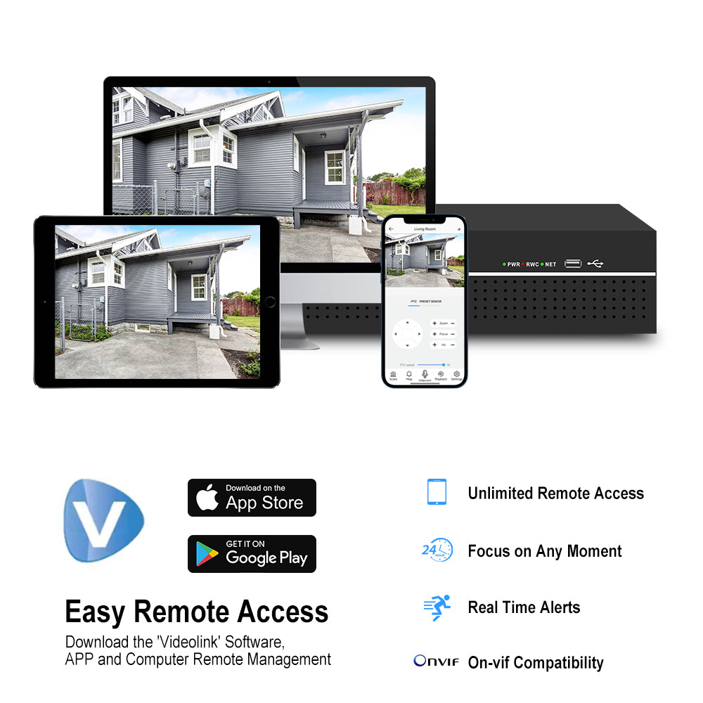 JideTech 64CH Professional Network Video Recorder (MN3264B)