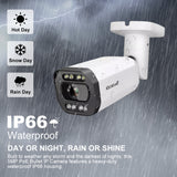 JideTech 8MP Motorized Zoom ColorVu IP Bullet Camera Seetong APP (BC2V-8MP)