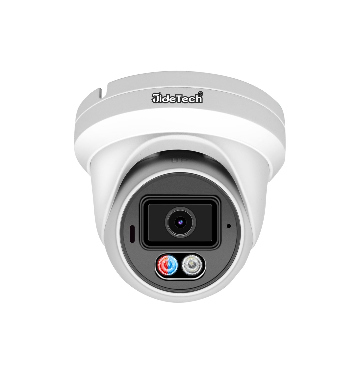JideTech 5MP/8MP Blue & Red Light Supper ColorVu IP Dome Camera (DM09-5MP-BR)