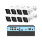 JideTech 5MP/8MP 8CH POE CCTV Camera System with NVR(NK2-8H-5MP)