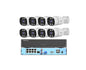 JideTech 8H 5MP Professional PoE CCTV System POE NVR Kits) (NK2-8H-5MPL)